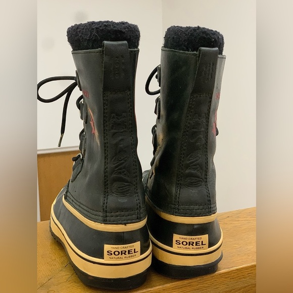 Men’s 10 2010 Vtg Sorel Waterproof Canadian Olympics Limited Edition Boots Rare - Picture 6 of 16